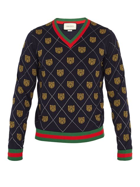 colorful gucci sweater|Gucci color sweater.